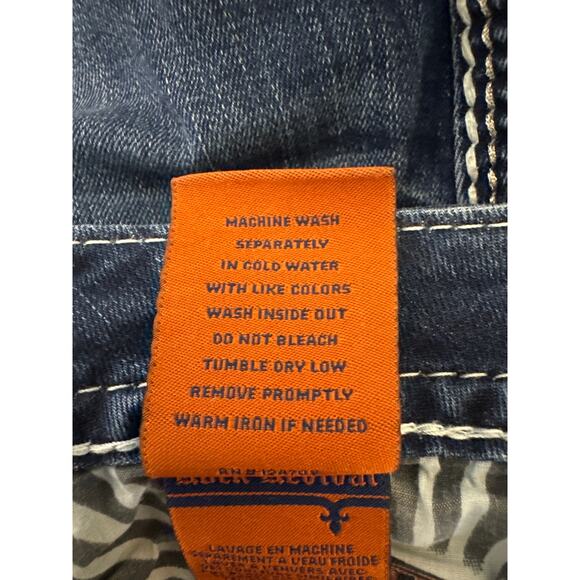 Rock Revival Glade, Easy Boot, Size 31 Well Loved! Tearing On Left Back Pocket - Picture 6 of 9